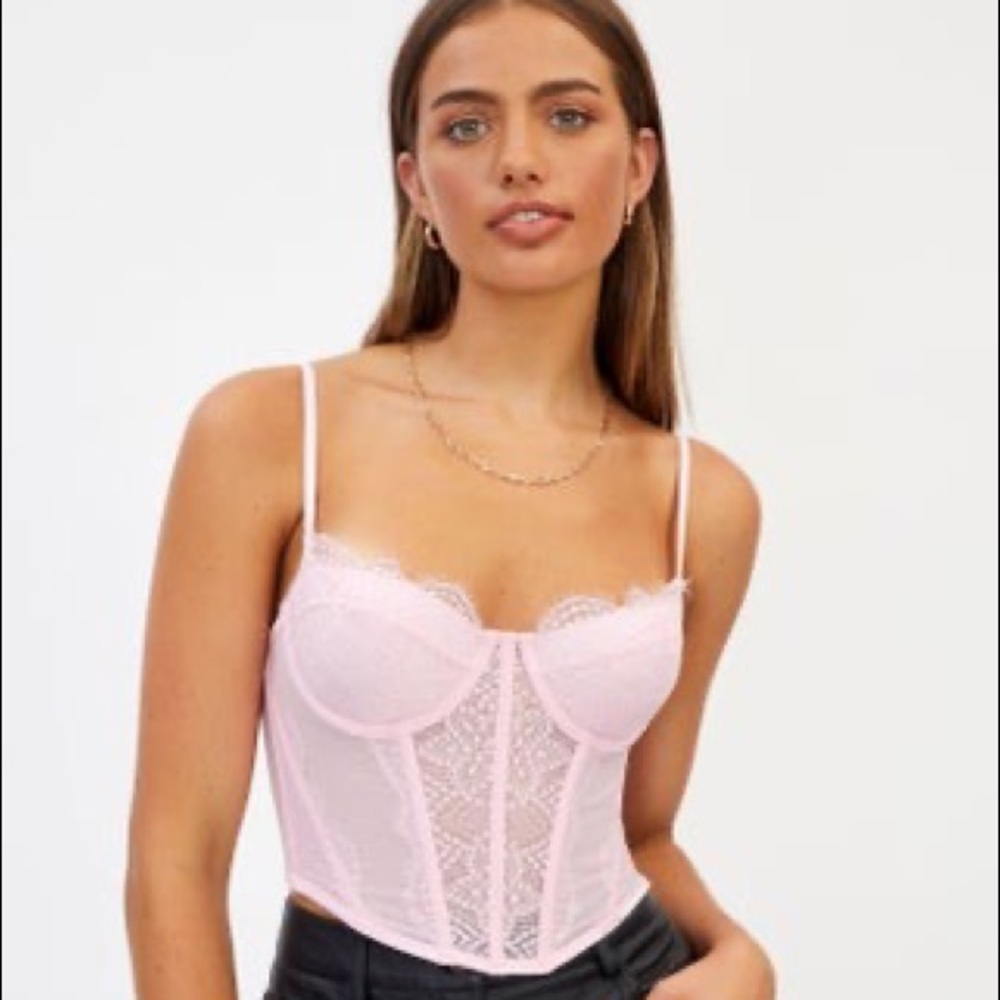 Lace Bustier Corset Top